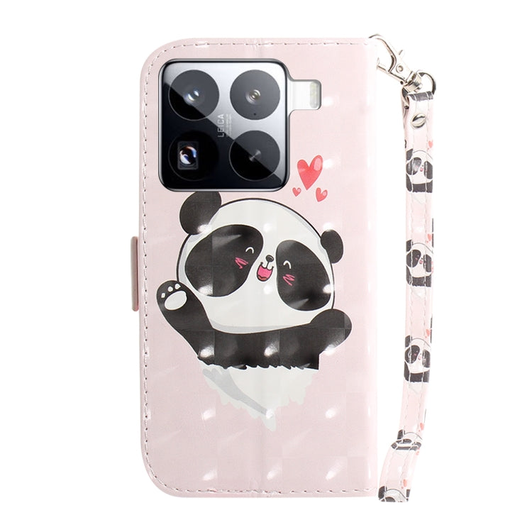 For Xiaomi 15 Pro 3D Colored Flip Leather Phone Case