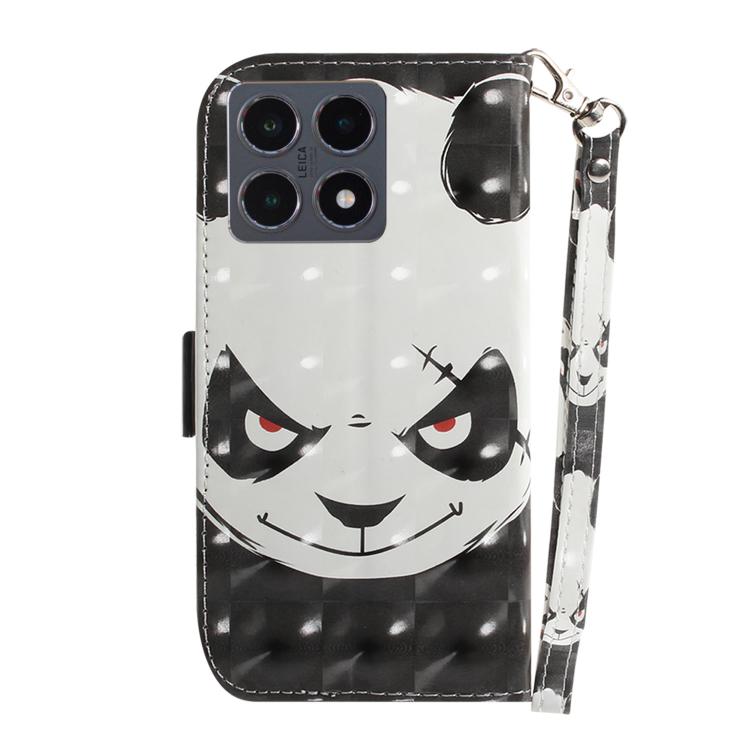 For Xiaomi 15T 5G 3D Colored Flip Leather Phone Case