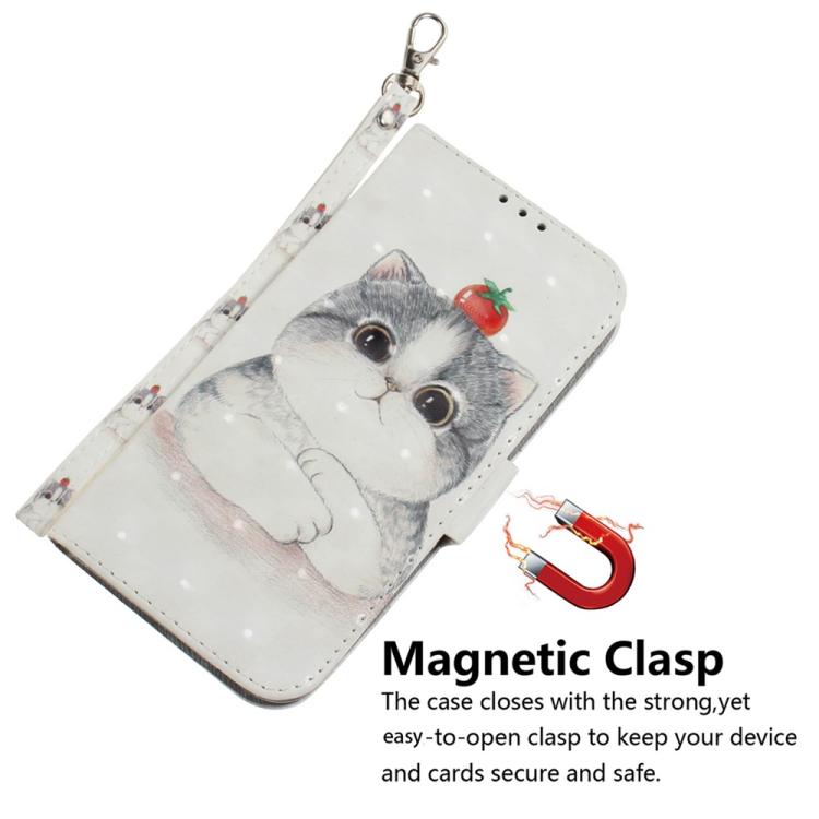 For Xiaomi 15T 5G 3D Colored Flip Leather Phone Case