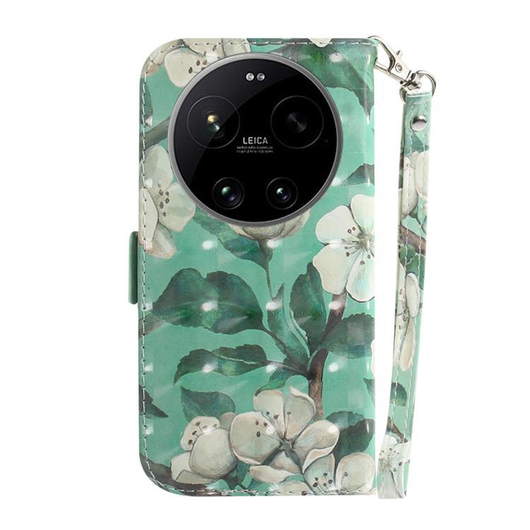 For Xiaomi 17 Ultra 3D Colored Flip Leather Phone Case