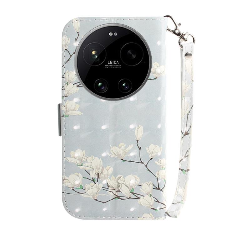 For Xiaomi 17 Ultra 3D Colored Flip Leather Phone Case