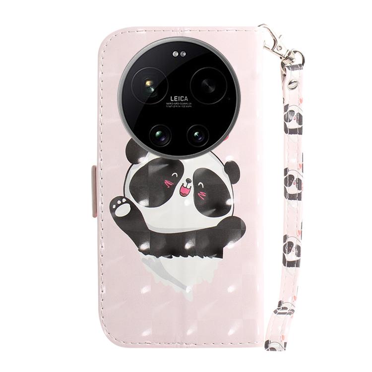 For Xiaomi 17 Ultra 3D Colored Flip Leather Phone Case