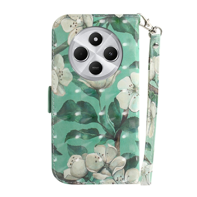 For Redmi 14C 4G 3D Colored Flip Leather Phone Case