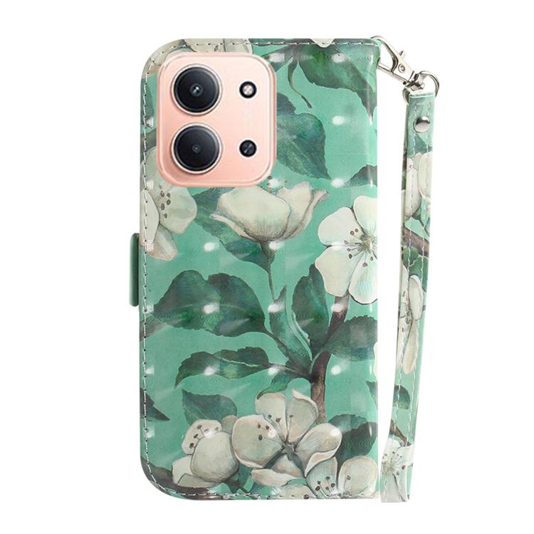 For Redmi 15C 5G / 4G EU 173mm / Poco C85 5G 3D Colored Flip Leather Phone Case