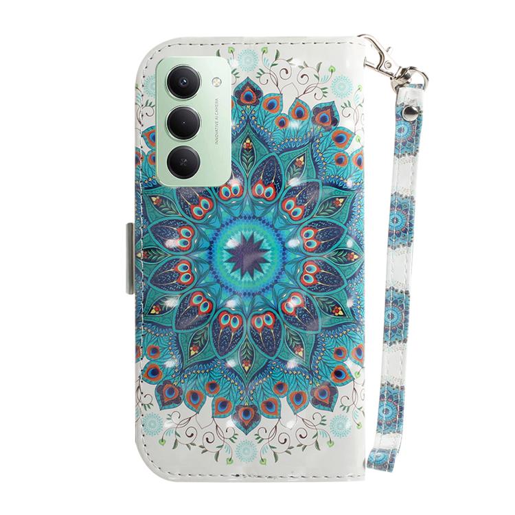 For Redmi 15 5G / 4G EU 171mm 3D Colored Flip Leather Phone Case