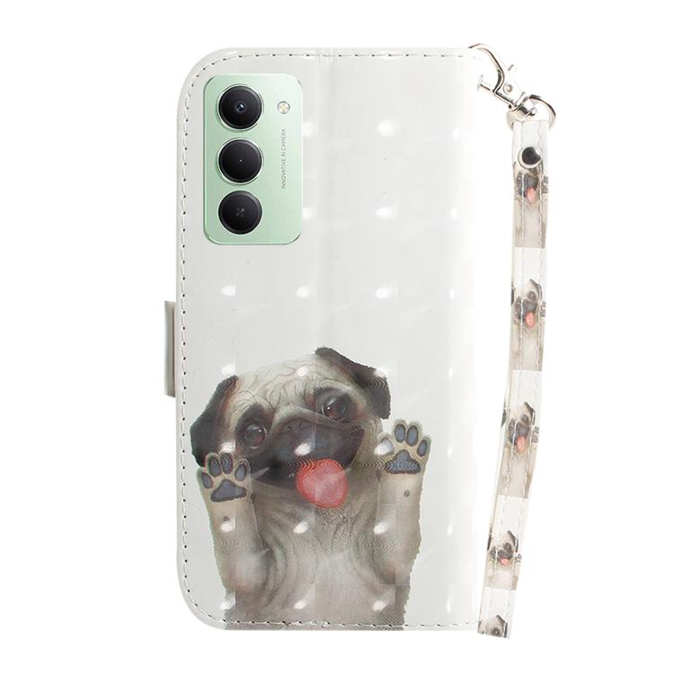 For Redmi 15 5G / 4G EU 171mm 3D Colored Flip Leather Phone Case