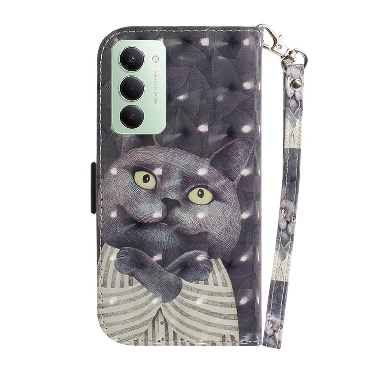 For Redmi 15 5G / 4G EU 171mm 3D Colored Flip Leather Phone Case