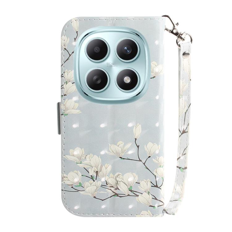For Redmi Note 15 4G / 5G Global 164mm / Poco M8 5G 3D Colored Flip Leather Phone Case