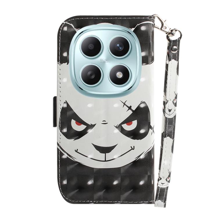 For Redmi Note 15 4G / 5G Global 164mm / Poco M8 5G 3D Colored Flip Leather Phone Case