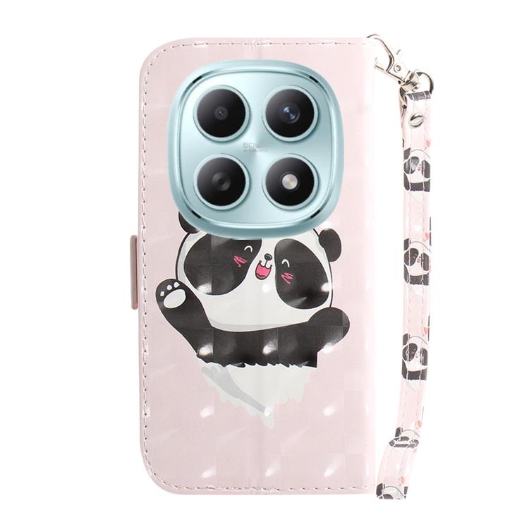 For Redmi Note 15 4G / 5G Global 164mm / Poco M8 5G 3D Colored Flip Leather Phone Case