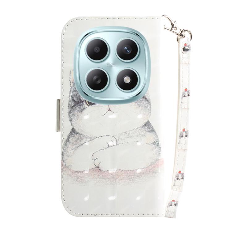 For Redmi Note 15 4G / 5G Global 164mm / Poco M8 5G 3D Colored Flip Leather Phone Case