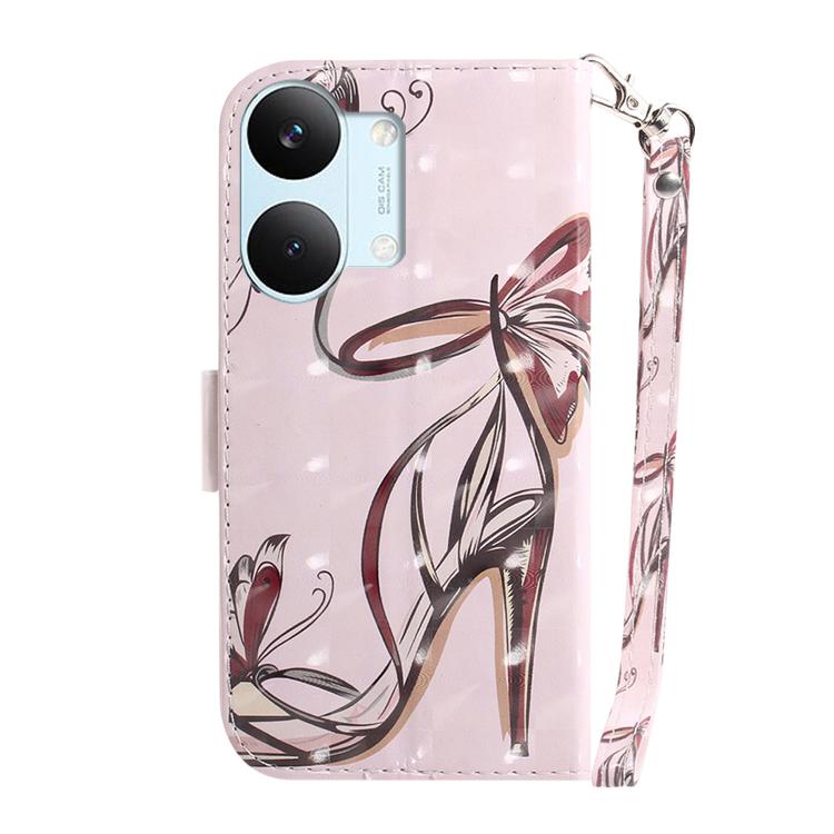 For Redmi Turbo 5 Max 5G / Poco X8 Pro Max 5G 3D Colored Flip Leather Phone Case
