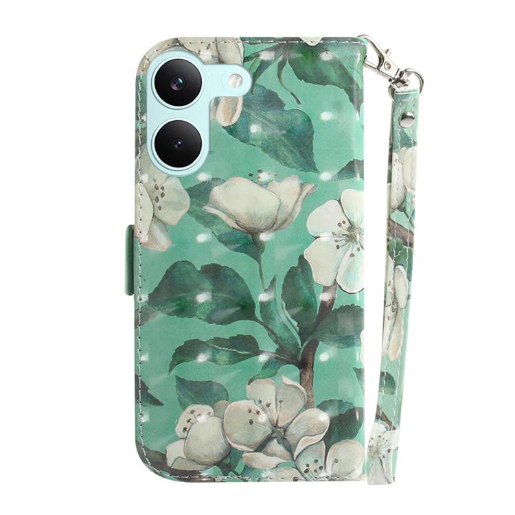 For Redmi Turbo 5 5G / Poco X8 Pro 5G 3D Colored Flip Leather Phone Case