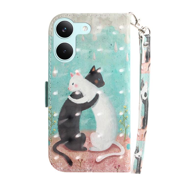 For Redmi Turbo 5 5G / Poco X8 Pro 5G 3D Colored Flip Leather Phone Case