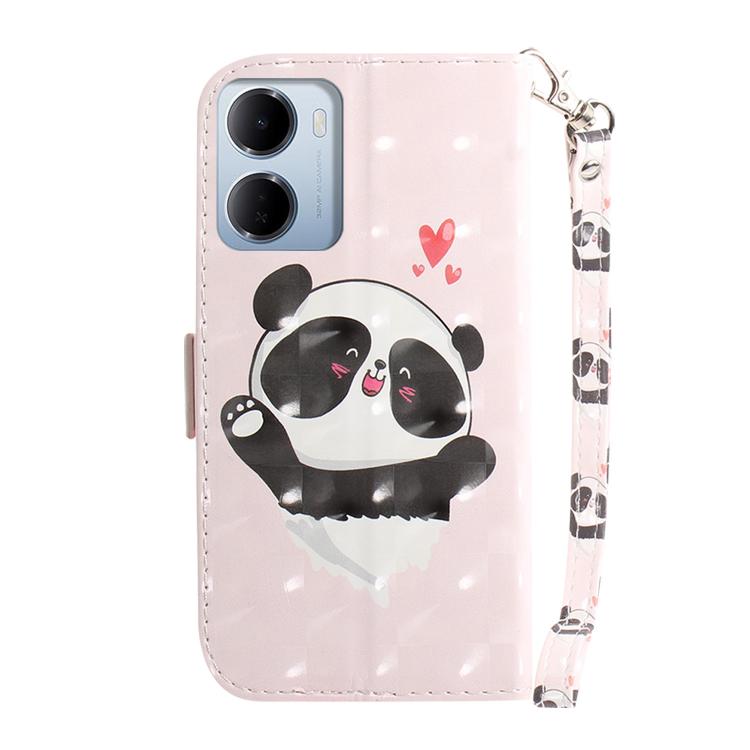For Redmi 15a 5G 3D Colored Flip Leather Phone Case