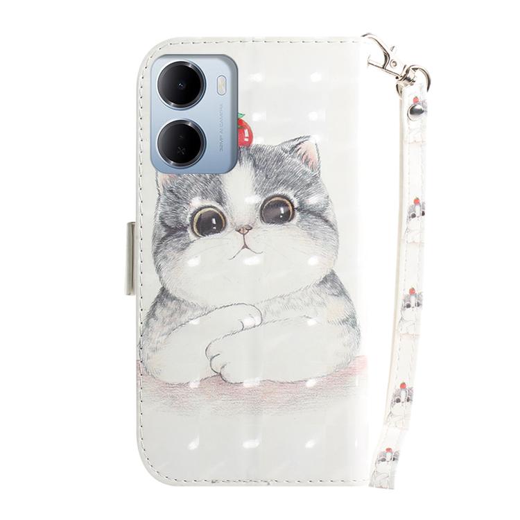 For Redmi 15a 5G 3D Colored Flip Leather Phone Case