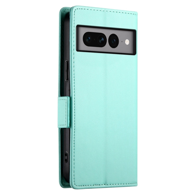 For Google Pixel 7 Pro Side Buckle Magnetic Frosted Leather Phone Case