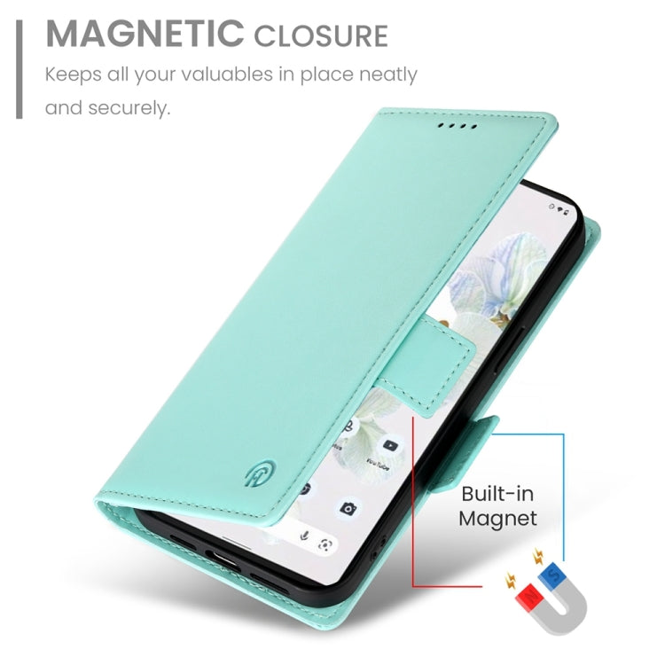 For Google Pixel 7 Pro Side Buckle Magnetic Frosted Leather Phone Case