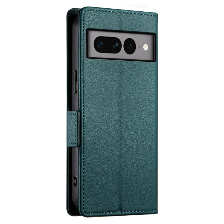 For Google Pixel 7 Pro Side Buckle Magnetic Frosted Leather Phone Case
