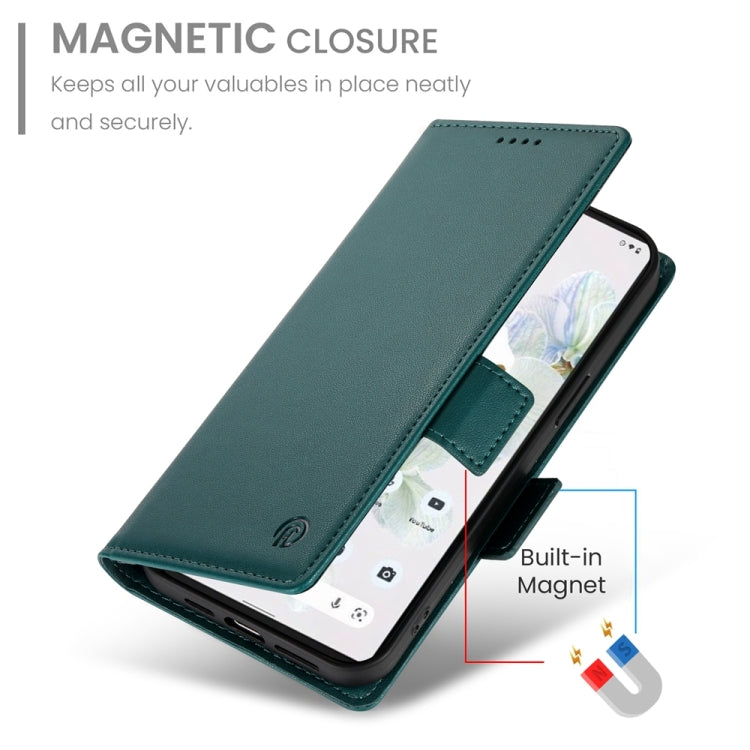 For Google Pixel 7 Pro Side Buckle Magnetic Frosted Leather Phone Case