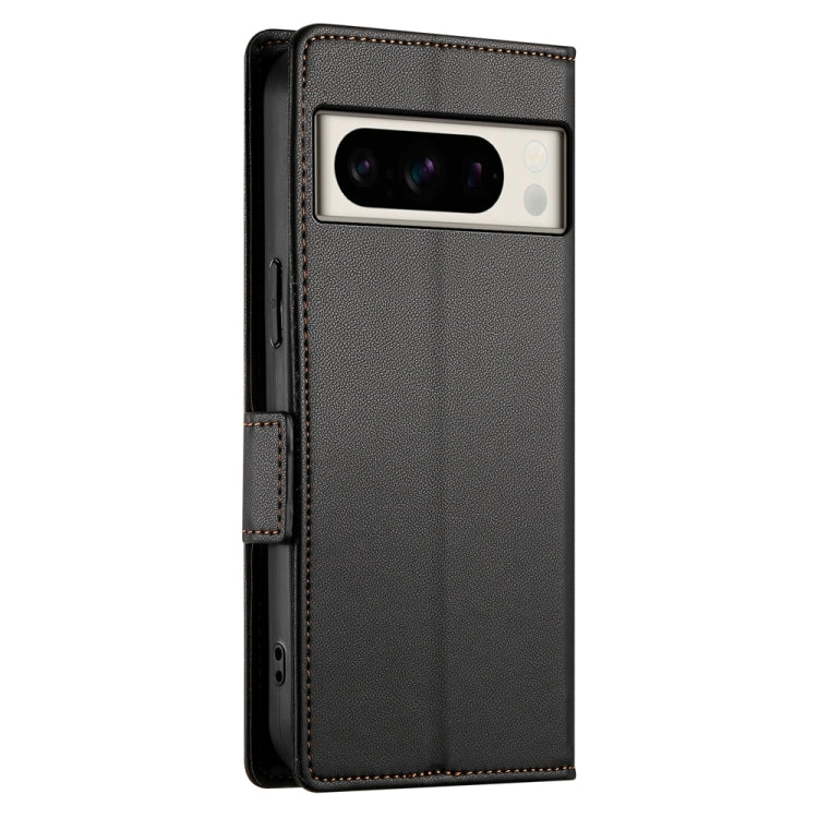 For Google Pixel 8 Pro Side Buckle Magnetic Frosted Leather Phone Case