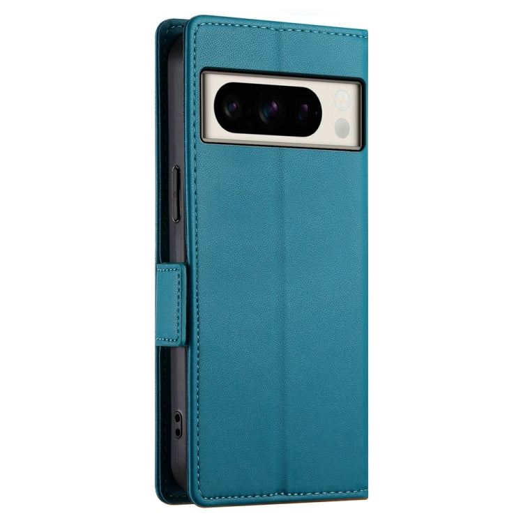 For Google Pixel 8 Pro Side Buckle Magnetic Frosted Leather Phone Case