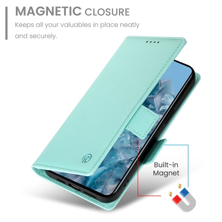 For Google Pixel 8 Pro Side Buckle Magnetic Frosted Leather Phone Case