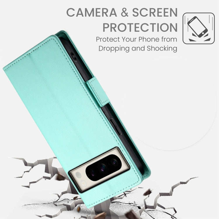 For Google Pixel 8 Pro Side Buckle Magnetic Frosted Leather Phone Case