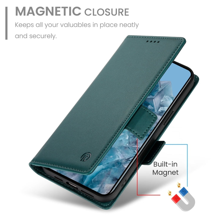 For Google Pixel 8 Pro Side Buckle Magnetic Frosted Leather Phone Case