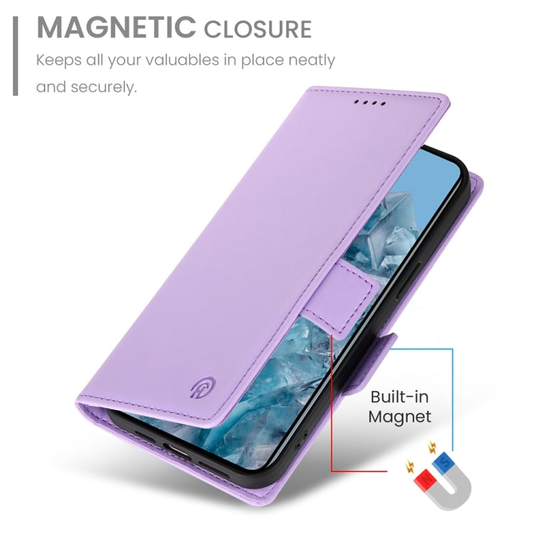 For Google Pixel 8 Pro Side Buckle Magnetic Frosted Leather Phone Case