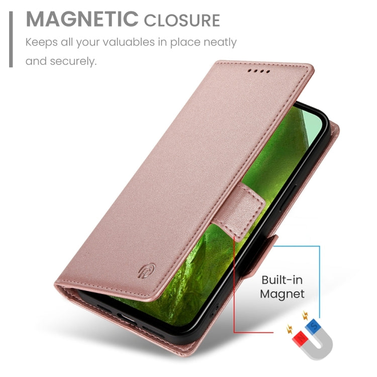 For Google Pixel 8a Side Buckle Magnetic Frosted Leather Phone Case