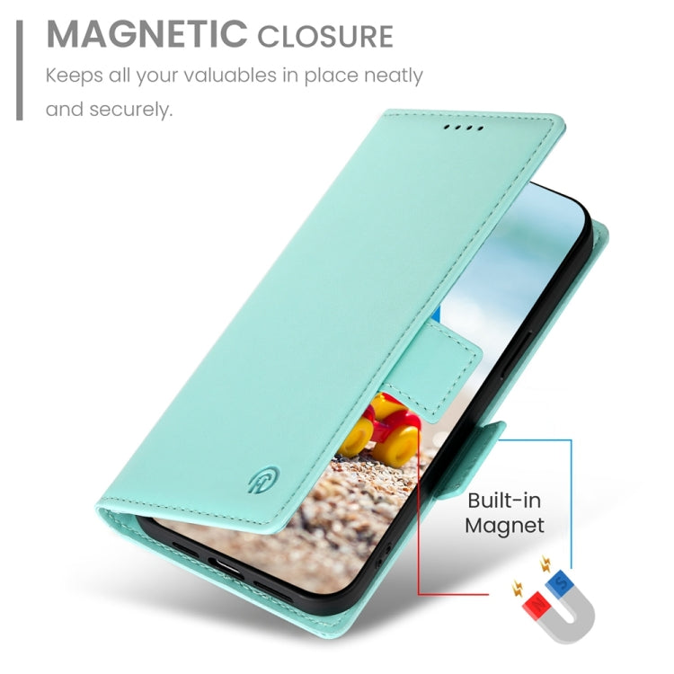 For Google Pixel 9 Pro Side Buckle Magnetic Frosted Leather Phone Case
