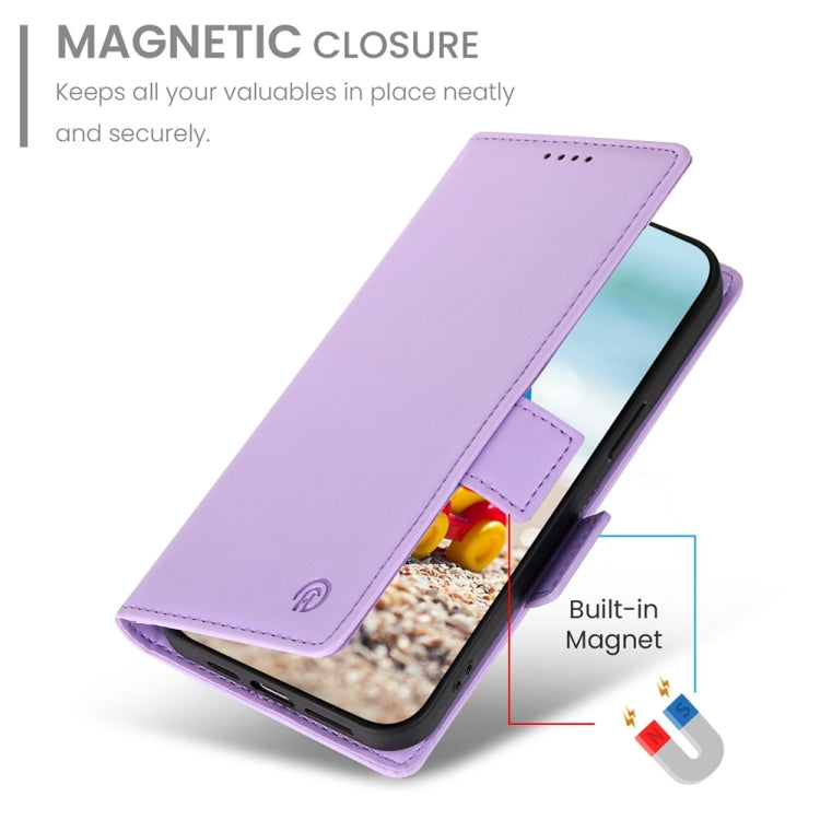 For Google Pixel 9 Pro Side Buckle Magnetic Frosted Leather Phone Case