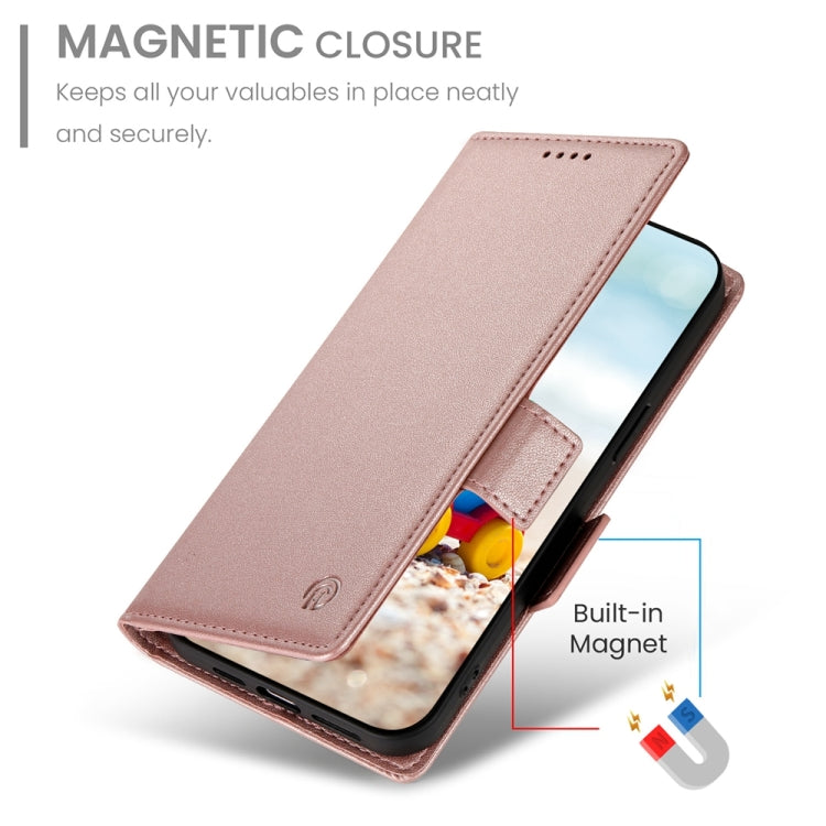 For Google Pixel 9 Side Buckle Magnetic Frosted Leather Phone Case
