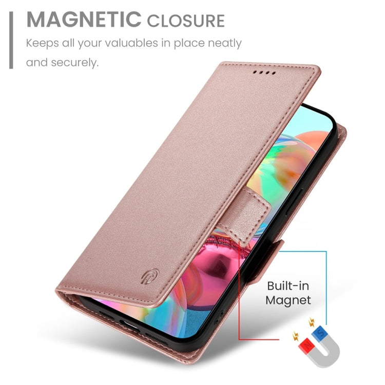 For Google Pixel 9a Side Buckle Magnetic Frosted Leather Phone Case