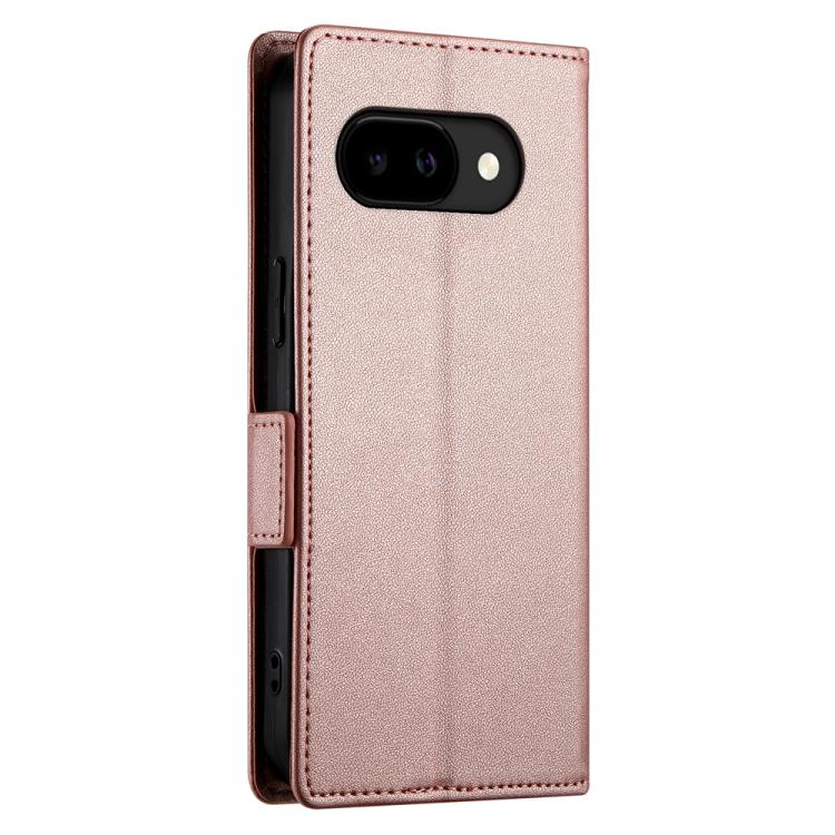 For Google Pixel 10a Side Buckle Magnetic Frosted Leather Phone Case