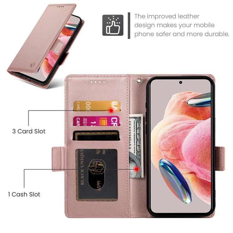 For Google Pixel 10a Side Buckle Magnetic Frosted Leather Phone Case