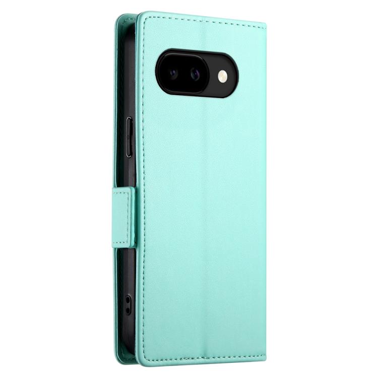 For Google Pixel 10a Side Buckle Magnetic Frosted Leather Phone Case
