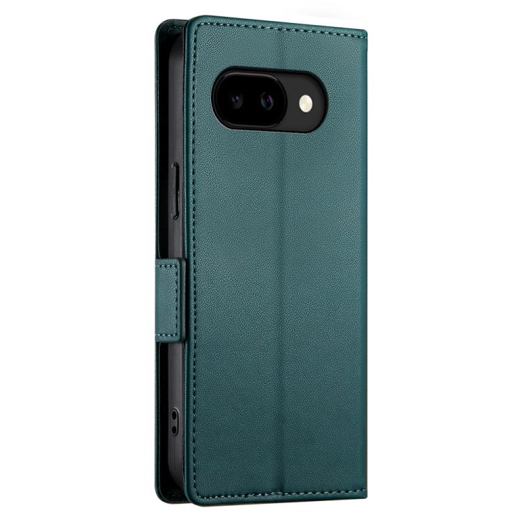 For Google Pixel 10a Side Buckle Magnetic Frosted Leather Phone Case