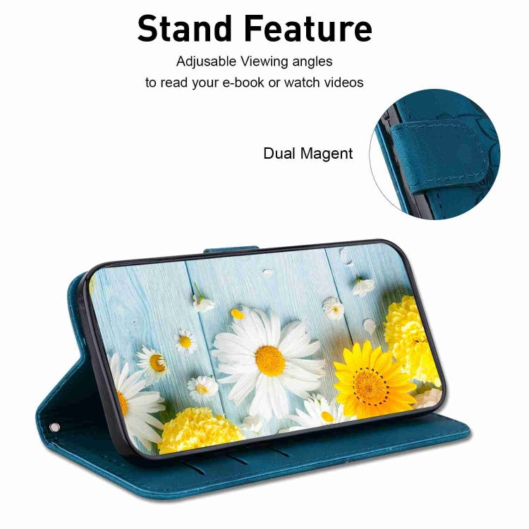 For Redmi Note 14 Pro / Note 14 Pro+ 5G Lily Embossed Leather Phone Case