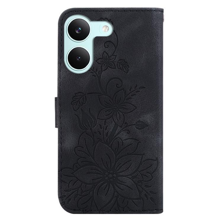 For Redmi Turbo 5 5G / Poco X8 Pro 5G Lily Embossed Leather Phone Case