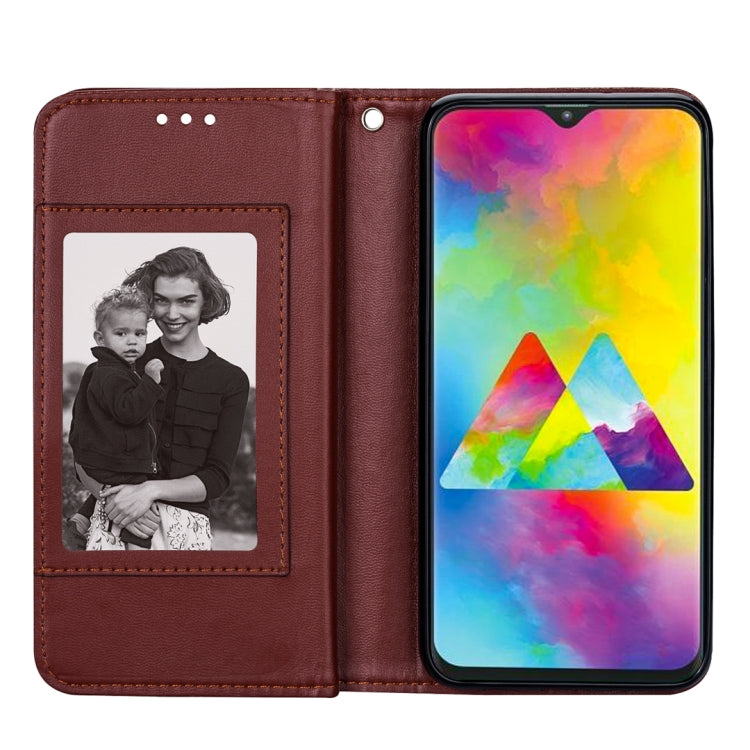 For Samsung Galaxy M10 Ultra-thin 9 Card Horizontal Flip Leather Case, with Card Slots & Holder & Lanyard
