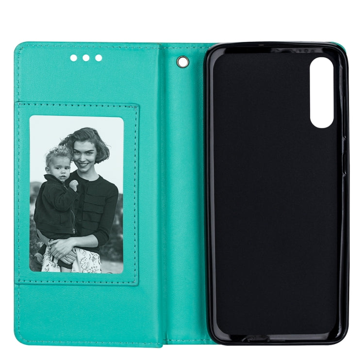 For Samsung Galaxy A70  Ultra-thin 9 Card Horizontal Flip Leather Case, with Card Slots & Holder & Lanyard
