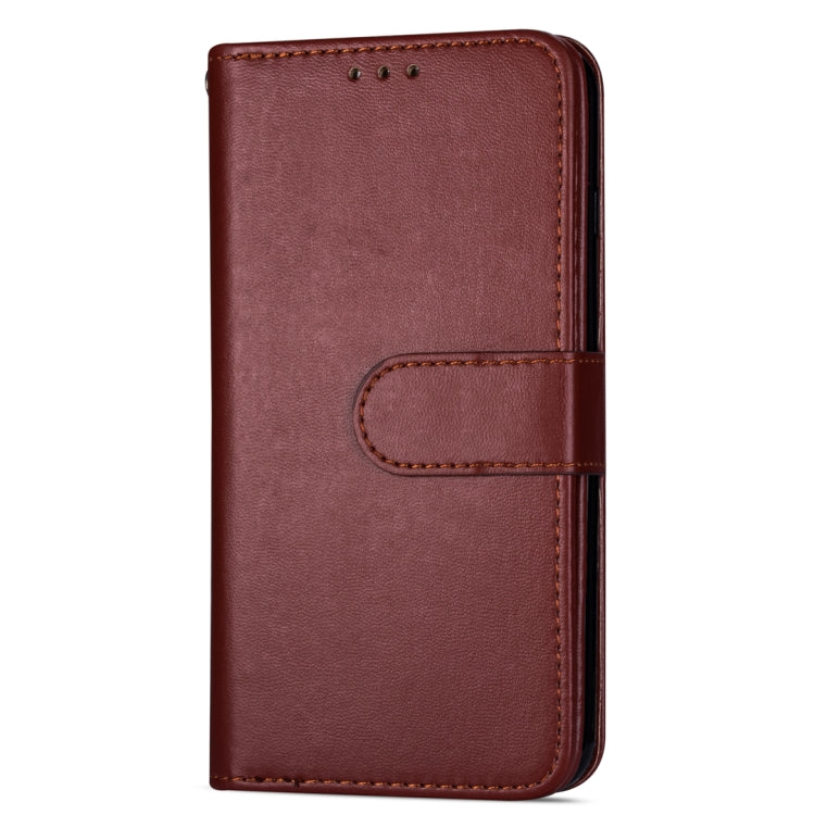 For Samsung Galaxy A7 (2018) Ultra-thin 9 Card Horizontal Flip Leather Case, with Card Slots & Holder & Lanyard