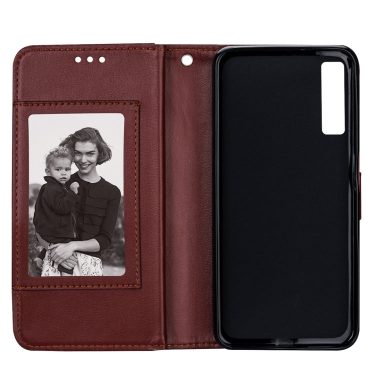 For Samsung Galaxy A7 (2018) Ultra-thin 9 Card Horizontal Flip Leather Case, with Card Slots & Holder & Lanyard