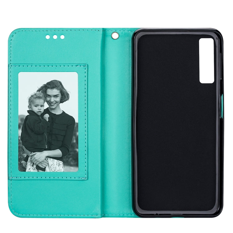 For Samsung Galaxy J3 (2018) Ultra-thin 9 Card Horizontal Flip Leather Case, with Card Slots & Holder & Lanyard