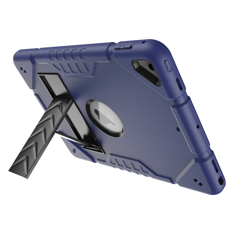 For iPad 10.2 2021 / 2020 / 2019 Armor Holder Silicone Hybrid PC Tablet Case