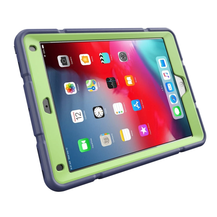 For iPad 10.2 2021 / 2020 / 2019 Armor Holder Silicone Hybrid PC Tablet Case