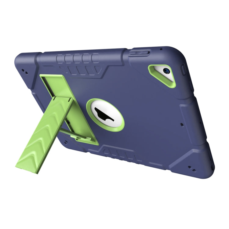 For iPad 10.2 2021 / 2020 / 2019 Armor Holder Silicone Hybrid PC Tablet Case