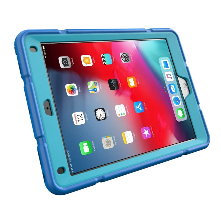 For iPad 10.2 2021 / 2020 / 2019 Armor Holder Silicone Hybrid PC Tablet Case